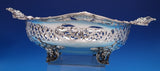 Gorham Sterling Silver Centerpiece Bowl Footed Grapes Pierced c1905 A4698 #7819