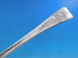 Lap Over Edge Acid Etched Tiffany Sterling Spade Server Bleeding Heart 10 3/8"