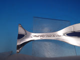 Dutch Sterling Silver Marriage Cup 2-piece And they shall be one 8 3/4" Ht #8200