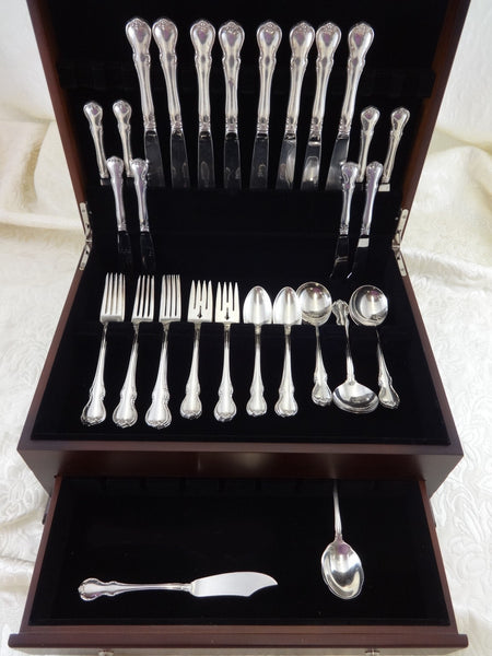 French Provincial by Towle Sterling Silver Flatware Set Service 50 Pieces