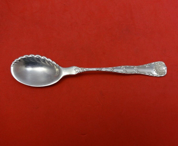 Wave Edge by Tiffany and Co Sterling Sherbet Spoon Ruffled 5 1/4" Heirloom