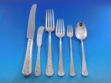 Old Brocade by Towle Sterling Silver Flatware Set for 12 Service 82 pcs Dinner