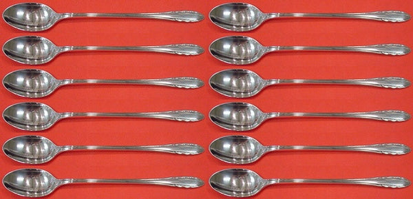 Lyric by Gorham Sterling Silver Iced Tea Spoon Set 12 pieces 7 5/8"