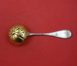 Bird by Wendt Sterling Silver Sugar Sifter Gold Washed Stipple 5 1/2" Heirloom