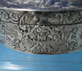 Storck and Sinsheimer German .800 Silver Jewelry Box w/ Cherubs #375 (#6068)