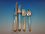 William and Mary by Lunt Sterling Silver Flatware Set Service 34 pieces