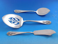 Pendant of Fruit by Lunt Sterling Silver Flatware Set for 8 Service 89 pieces