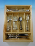 Enchanting Orchid by Westmorland Sterling Silver Flatware Set Service 38 pcs