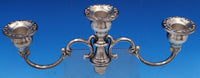 Chantilly by Gorham Sterling Silver Pair Candelabra Tops 3-Light (#8409)