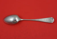 Applied Metals by Gorham Sterling Silver Teaspoon with Plant Leaf Sand Pebble 6"