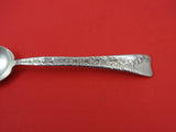 Lap Over Edge Acid Etched By Tiffany Sterling Teaspoon w/ marigolds  6"