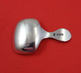 Cooper Brothers English Victorian Sterling Silver Tea Caddy Spoon Shell Handle