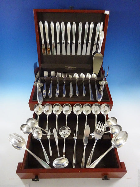 Southern Charm by Alvin Sterling Silver Flatware Set for 12 Service 96 Pieces