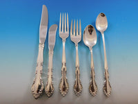 Grandeur by Heirloom Oneida Sterling Silver Flatware Set for 12 Service 80 pcs
