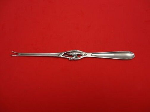 German Sterling Pattern Unknown by Unknown Lobster Pick w/Lobsters 7 3/4"