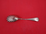 Napoleon by Shiebler Sterling Silver Sugar Spoon vermeil enameled shell 6 1/8"