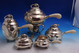 Blossom by Georg Jensen Sterling Silver Coffee Set 5-Piece w/Kettle 2D (#7450)