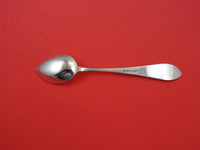 Norwegian Sterling Silver Coffee Spoon brite-cut frosted by Th. Ystade 5"