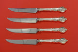 Silver Masterpiece by International Sterling Silver Steak Knife Set 4pc Custom