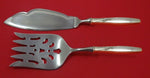 Summer Song by Lunt Sterling Silver Fish Serving Set 2 Piece Custom Made HHWS