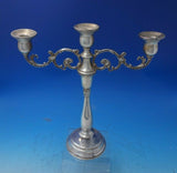 Royal Danish by International Sterling Silver Candelabra 3-Light 13" (#5800)