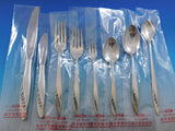 Blithe Spirit by Gorham Sterling Silver Flatware Set for 8 Service 72 pieces New