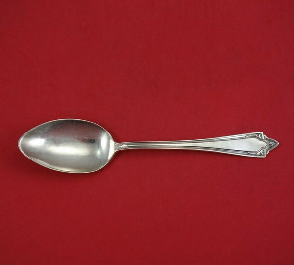 Doric by Manchester Sterling Silver Serving Spoon 8" Vintage Silverware