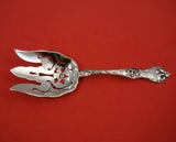 Les Cinq Fleurs by Reed and Barton Sterling Silver Salad Serving Fork Pcd 8 3/4"