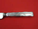 Lap Over Edge Acid Etched By Tiffany Sterling Regular Knife w/ waves 9 1/2"