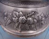 Gorham Sterling Silver Centerpiece Hand Pierced Engraved w/Fruit Flowers (#7065)