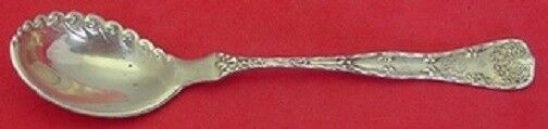 Wave Edge by Tiffany and Co. Sterling Silver Sorbet Spoon Ruffled 5 1/2" Vintage