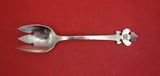 Fourteenth Century by Shreve Sterling Silver Ice Cream Fork w/ flame mono "W" 5"