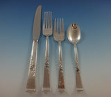 Classic Rose by Reed & Barton Sterling Silver Flatware Set 12 Service 77 Pieces