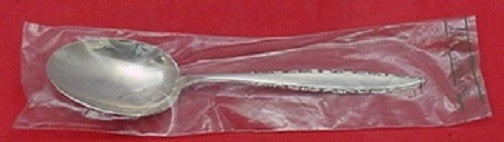 Lace Point By Lunt Sterling Silver Serving Spoon 8 3/8" New