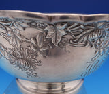 Chrysanthemum by Unknown Sterling Silver Fruit Bowl #5300/123 4 5/8" Tall #7943