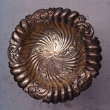 Shiebler Sterling Silver Master Nut Dish with Swirl Design #2559 1" x 5" (#8739)