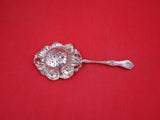 Les Cinq Fleurs by Reed and Barton Sterling Tea Strainer w/flowers FH AS 7"