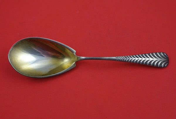Dominick and Haff Sterling Silver Berry Spoon GW 9 1/4" Serving