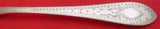 Colonial A Engraved by Whiting Sterling Silver Berry Spoon Large 9 1/8"