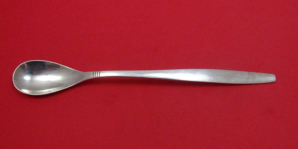 Swedish Modern by Allan Adler Sterling Silver Iced Tea Spoon Lightly Hammered