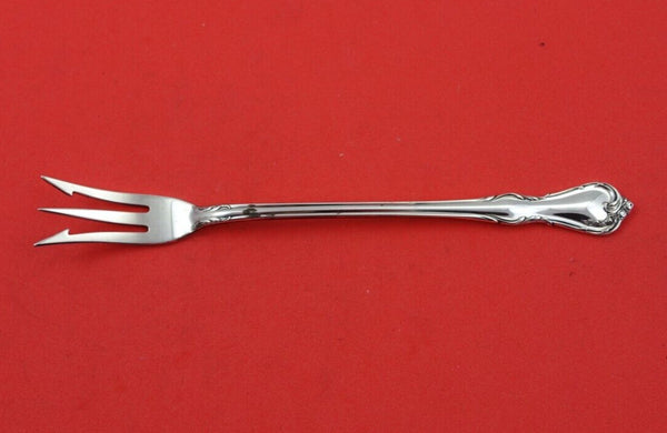 Rose Cascade by Reed and Barton Sterling Silver Pickle Fork 3-Tine Barbed 6"