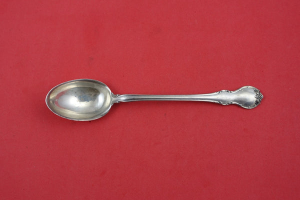 Modern Victorian By Lunt Sterling Silver Olive Spoon Solid Bowl Unusual 6 1/8"