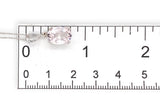14k Gold Necklace with 1.87ct Genuine Natural Morganite Pendant (#J3760)