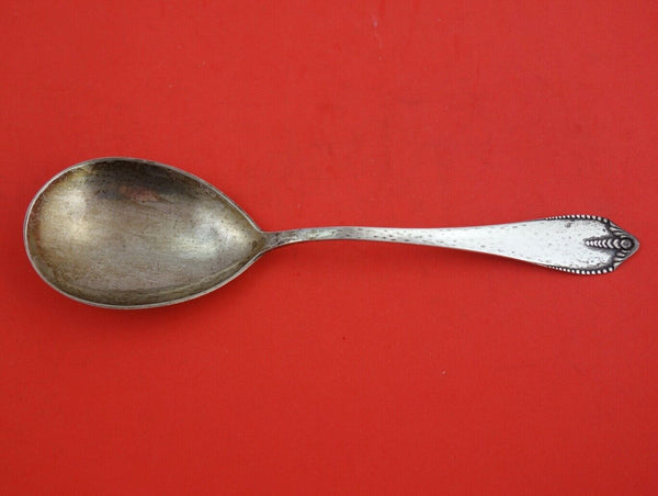 Danish Sterling by Various Makers Sterling Silver Berry Spoon by Kragh 8 3/4"