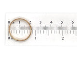 14k Yellow Gold Wedding Band Ring with Flowers Size 9.25 Jewelry (#J7073)