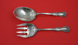 Revere by International Sterling Silver Salad Serving Set FHAS 8 1/2"
