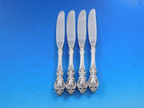 Grand Victorian by Wallace Sterling Silver Butter Spreader HH Modern Set of 8