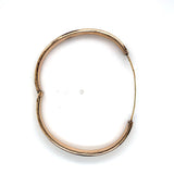 14k Yellow Gold Hinged Baby Bangle Bracelet Dated 1918 Jewelry (#J5970)