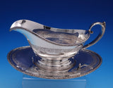 Virginia Carvel by Towle Sterling Silver Gravy Boat w/ Underplate #57131 (#7753)