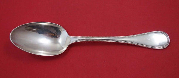 Perles by Christofle Silverplate Serving Spoon / Dinner Spoon 8 1/2" Silverware